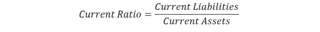 Current Ratio Formula