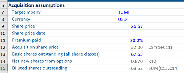lbo-model-acquisition-assumptions