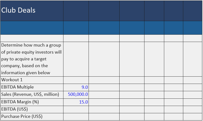 Club Deals - Workout 2