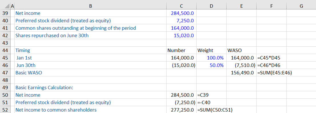 Basic Shares Outstanding
