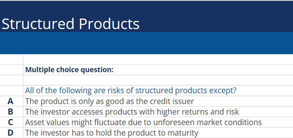 Structured Products