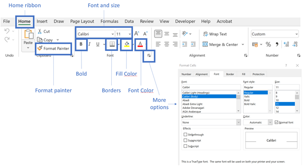 Format a Financial Model 2