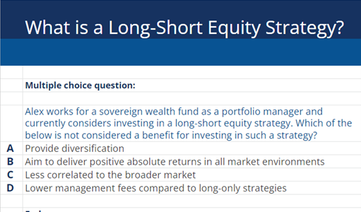 What is a Long-Short Equity Strategy