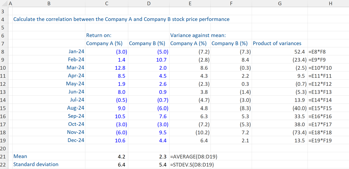 How to Calculate Covariance and Correlation How to Calculate Covariance and Correlation