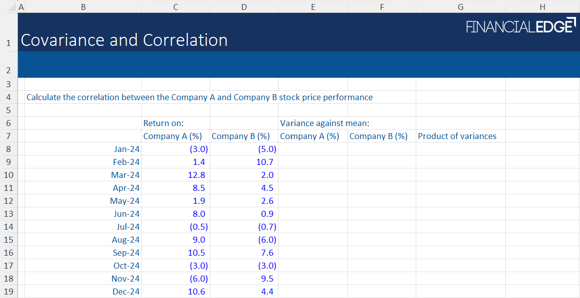 How to Calculate Covariance and Correlation How to Calculate Covariance and Correlation