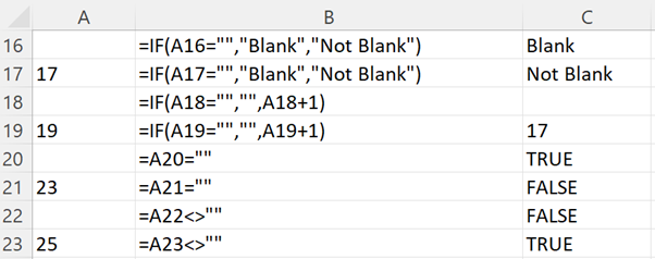 isblank excel screenshot 4