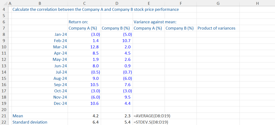 How to Calculate Covariance and Correlation How to Calculate Covariance and Correlation